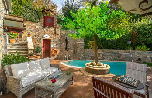 Aenaon Villa with Private Pool Panoramic view - Foto 6