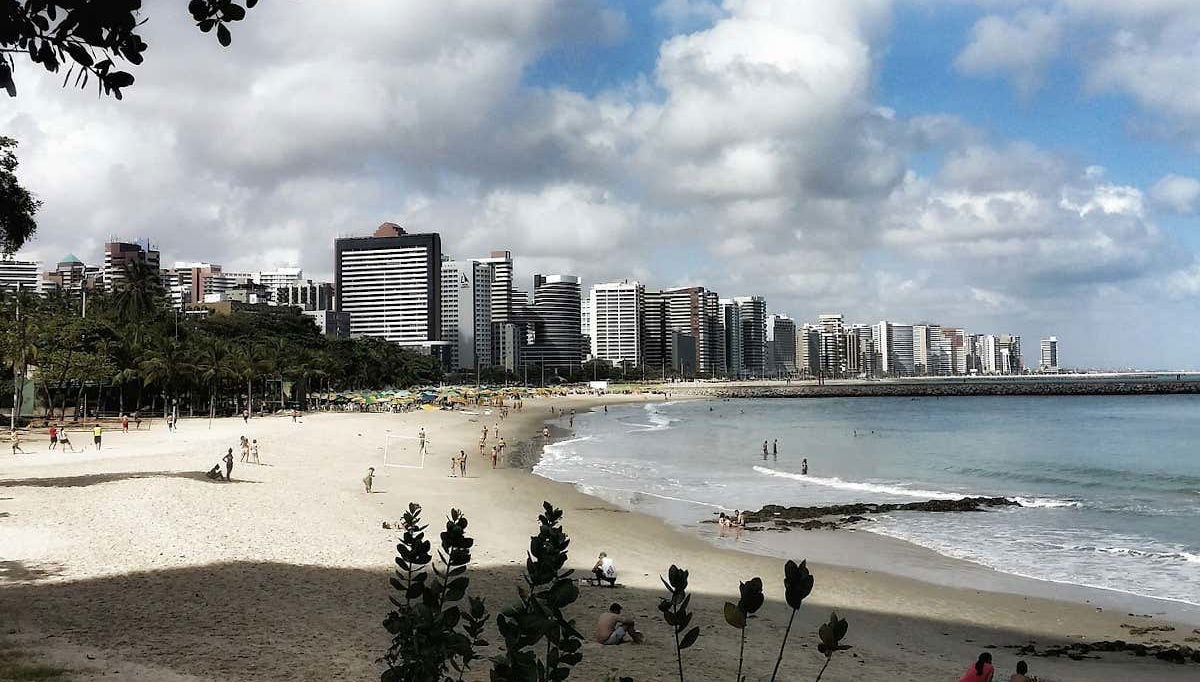 Praia de Iracema, a Fortaleza