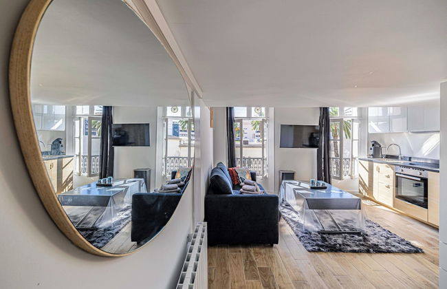 Quiet and Luxurious Apartment - Cannes Center - 1br/4p - Foto 15