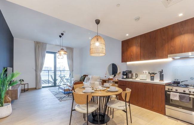 Manzil - 1BR | Near La Mer Beach | Pool & Sea View - Foto 4