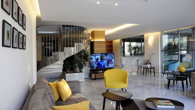 Zona de estar del vestíbulo