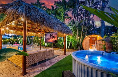 Delray Retreat Heated Pool Sauna Cold Plunge Games - Foto 18