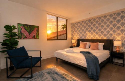 Modern 1BR Suite with King Bed Near Brickell, Downtown & Wynwood - Foto 1