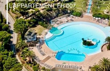 Appartement Premium Genius - Chambre séparée -vue Mer -Jardin Clôturé -Terrasse -Parking - Piscine Chauffée du 04 Avril au 01 Novembre- Saint Raphaël - Foto 2