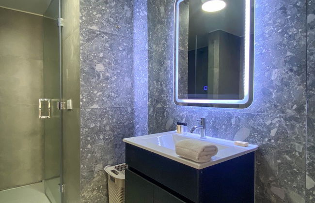 w Modern 2BR w AC in Miraflores - Foto 14