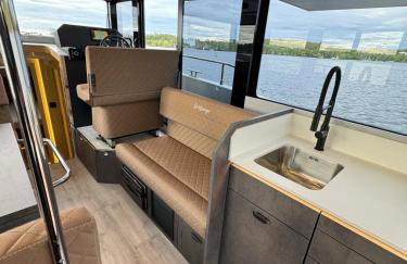 Yacht als Wohnung zu vermieten Hausboot direkt Tempelhofer Hafen - Foto 23