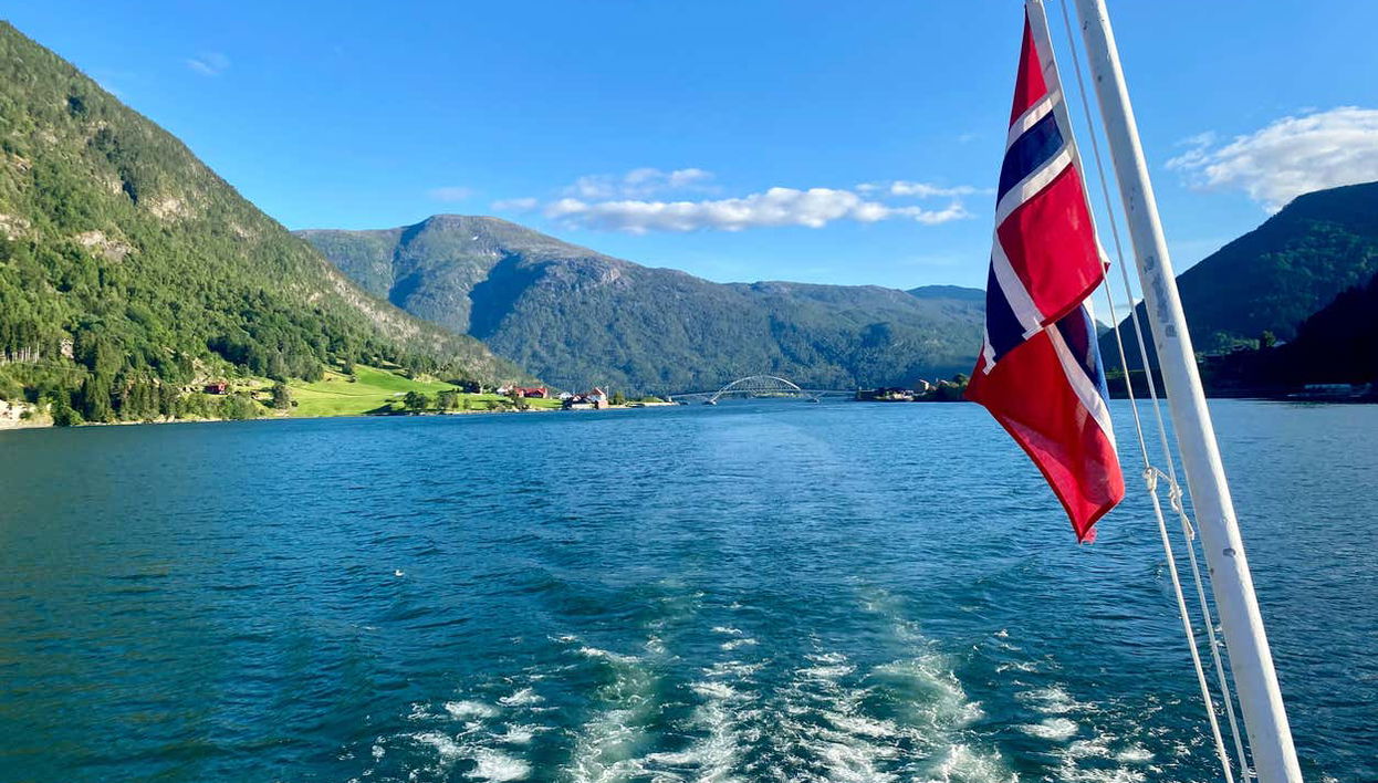 Navegando por las aguas del municipio de Sogndal