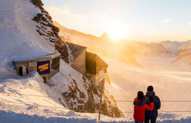 Depuis Lauterbrunnen : Train à crémaillère pour le Jungfraujoch - Top of Europe - Photo 5