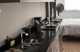 Studio com piscina aquecida,completo ,academia ,próximo ao shopping Palladium - Foto 14