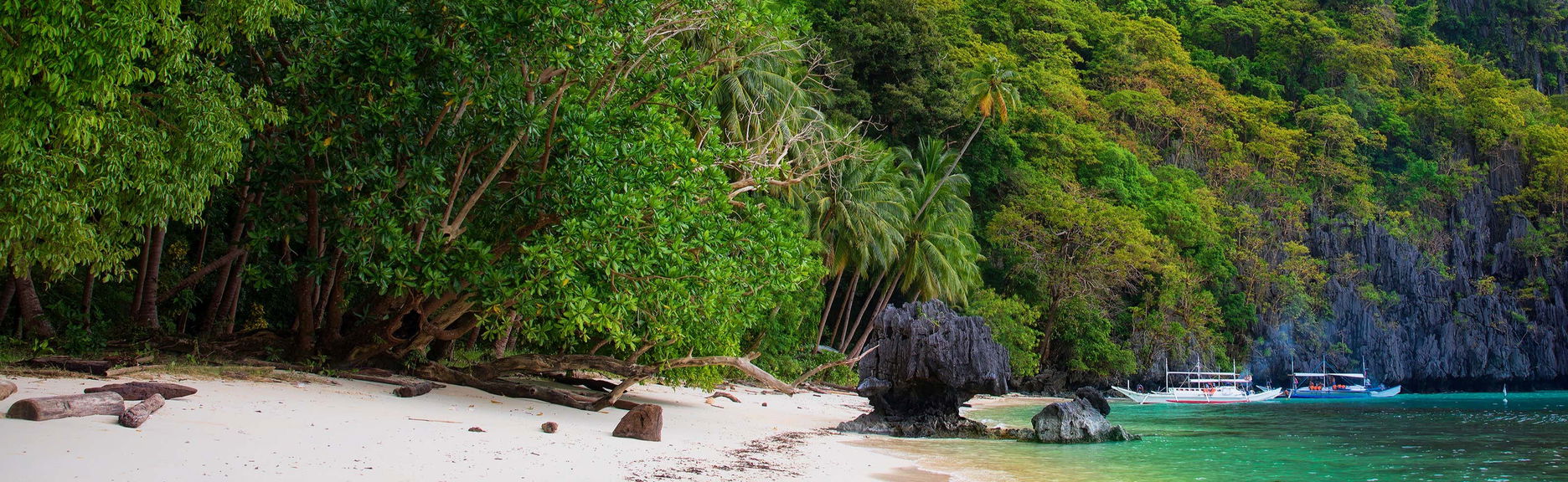 Tour de barco pela baía de Bacuit
