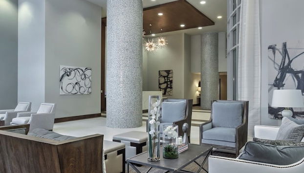 Sala de estar do lobby