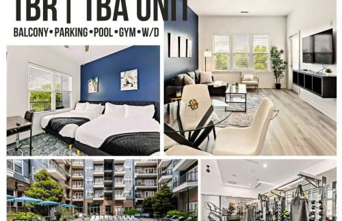 Urban Comfort 1BD Sleeps 6 DT 5 Min Gym & Parking - Foto 1