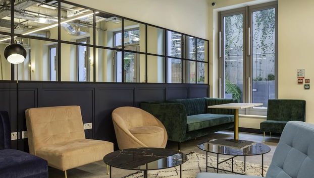 Zona de estar del vestíbulo