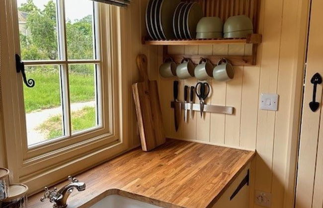 Shepherdshut-cotswolds-petfriendly-woodburner - Foto 9