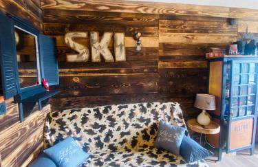 vue splendide montagnes centre village pieds des pistes et remontées Mécaniques - Foto 3