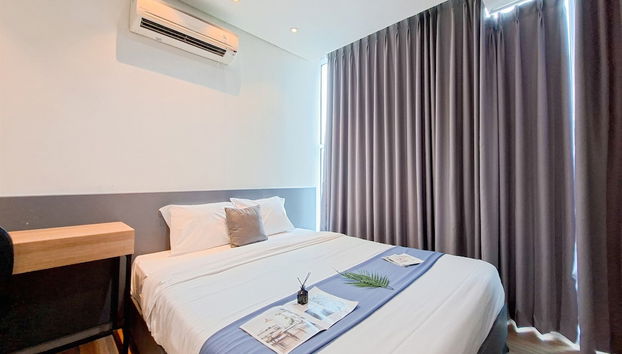 Well Designed 2Br At Brooklyn Alam Sutera Apartment - Foto 3, Habitación