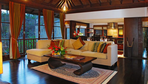 Zona de estar del vestíbulo