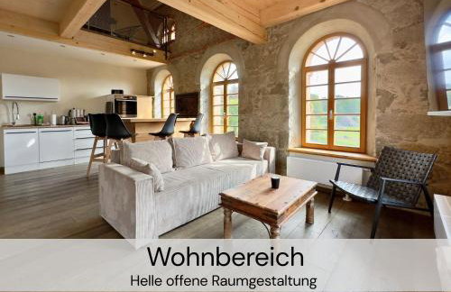 HexenburgbeiDresden 3 Zimmer Architektengaleriewohnung mit eigener Sauna, 2 Kaminen - Nähe Sächsische Schweiz Dresden - Foto 1