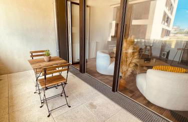 Appartement 2 chambres cosy proche aéroport et MEETT au pied du tram - Foto 20