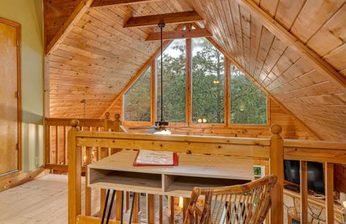 1 bedroom with a loft and hot tub cabin 45 minutes to Asheville - Foto 11