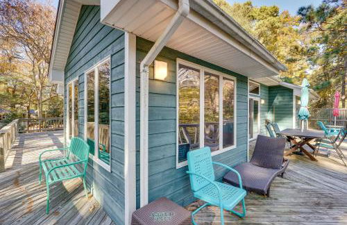 1 Mi to Beach Access Southern Shores Gem with Deck - Foto 27
