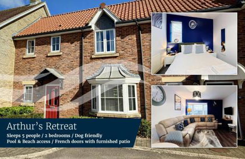 Arthurs Retreat - Part of the The Bay Filey Holiday Village with pool, gym and direct beach access, pub, restaurant, tennis and meadows walks - Foto 1