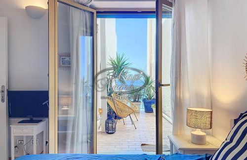 Appartement T2 vue mer, pieds dans l'eau avec accès direct à la plage de Cavalière - LE LAVANDOU - Foto 9