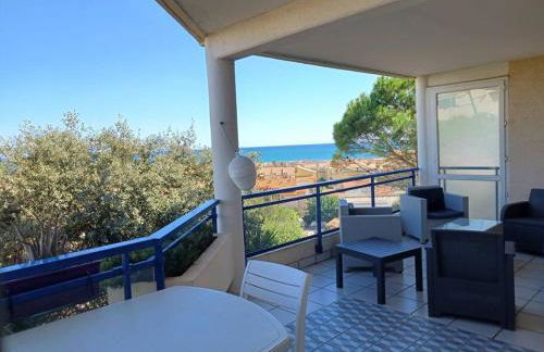 Plain-pied, terrasse, piscine, pleine vue mer, plage à 6' à pied, parking, wifi - Foto 38