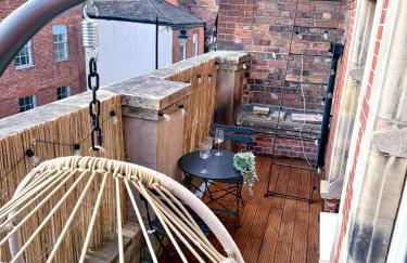 The Luxe Haven Penthouse - Sleeps 4 Apartment Nottingham City Centre - Foto 11