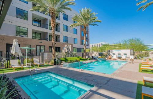 Stylish 1BD - Pool, Gym, Parking, W-D - Sleeps 4 - Foto 8