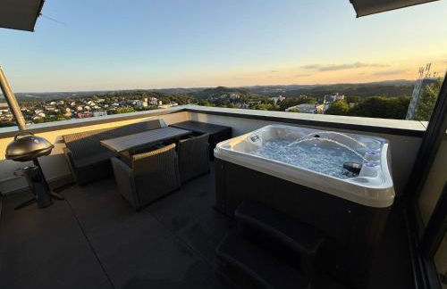 Penthouse mit Sauna, Jacuzzi & Tischkicker - Foto 9