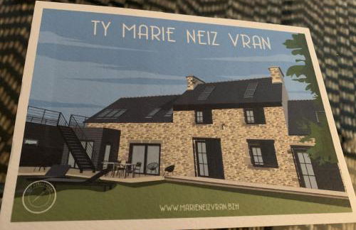 Ty Marie Neiz Vran - Villa luxe vue mer, 80 mètres de la plage - Photo 31