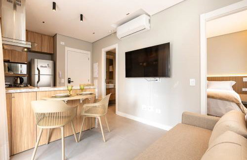 Temple 211 · Apto Novo 1Q: Piscina, Fitness e Localiz. Premium - Photo 18