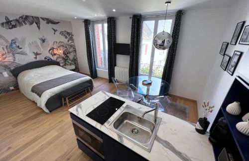 Appart 2 personnes à 50m des commerces & mer - Foto 12