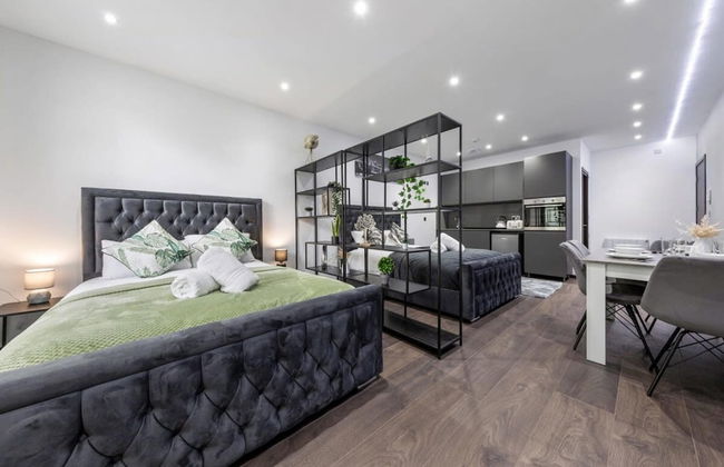 Huge Cosy Studio Family Sleeps 4 North West London - Foto 2