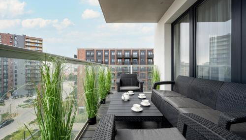 Luksusowy Apartament z 3 Sypialniami, Klimatyzacją, Parkingiem i Biurkiem we Wrocławiu by Renters Prestige - Foto 3