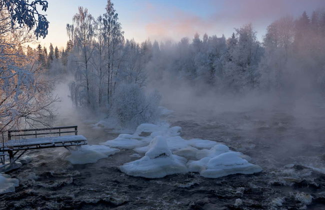 Flotación en un lago congelado - Foto 5