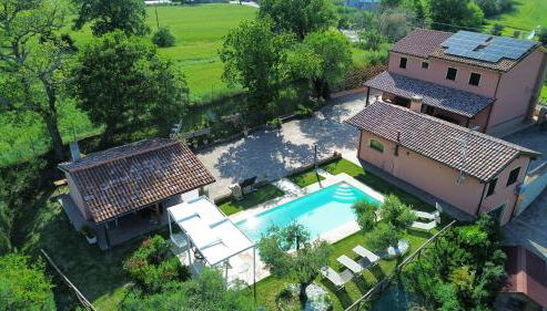 Casal Tartàn - Private Villa with SPA & Pool - Foto 3, Garden, sunbed, Garden view