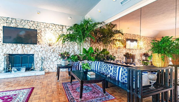 Zona de estar del vestíbulo