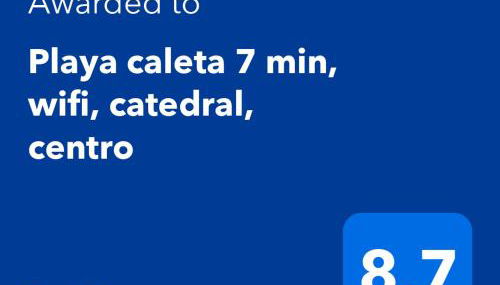 Playa caleta 7 min, wifi, catedral, centro - Foto 4