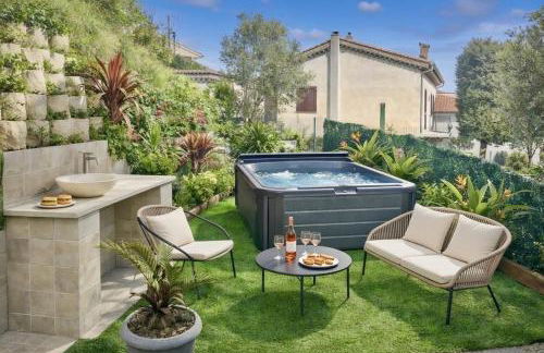 Maison niçoise vue dégagée avec jacuzzi privatif - Foto 30