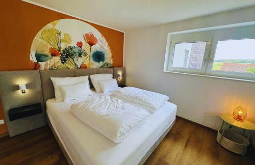 Frankenherz-Apartments - Premium Wohnung mit Terrasse & zwei Schlafzimmern, nahe Playmobil-Funpark, Self-Check-In - Foto 12