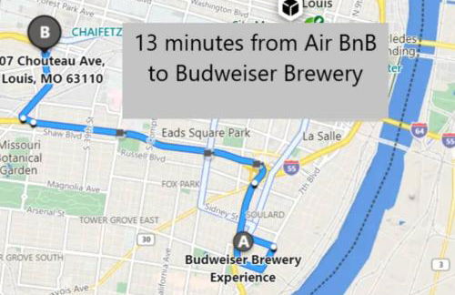 St Louis Tower Grove Two-Story Townhome Perfect for Groups Side B - Photo 21