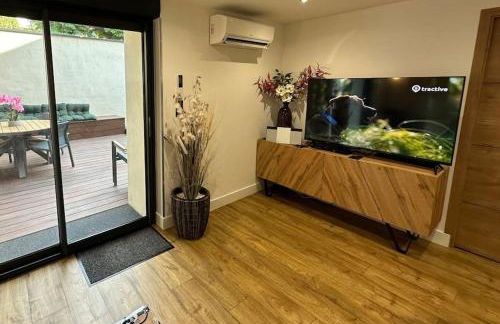 Le Briand Appartement 4étoiles Nancy Thermal Cosy avec Terrasse Wifi - Foto 15