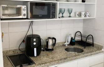 Flat em frente ao mar com piscina varanda e AC - Foto 13