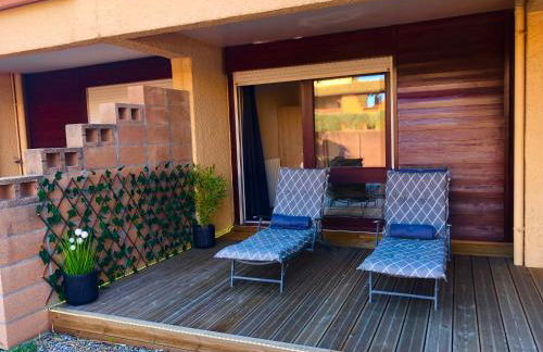 Golf Saint Cyprien ground floor 2 bedrooms Apartment with terrace - Photo 15