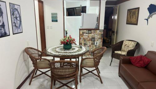 Flat Guarajuba - 3 quartos 2 andar à Beira Mar - pé areia - governança com arrumadeira e Wi Fi inclusos - Foto 4