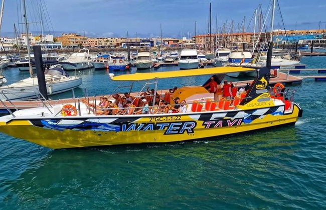 Transferts en hors-bord vers l'île de Lobos - Billet aller-retour - Photo 1
