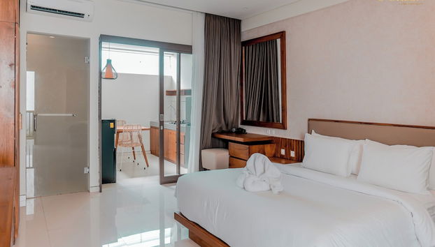 D'Green Kuta Luxury Apartment - Foto 3, Habitación