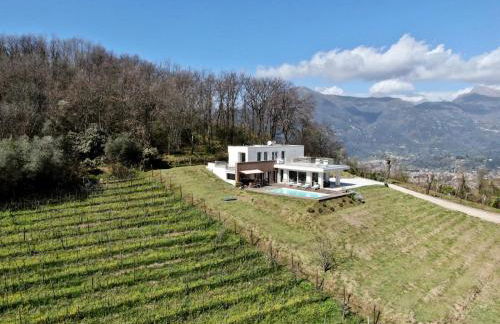 Villa Olympia Pool Sea View Mountains Lake Nature Sleeps 8 Air Conditioning Wi-Fi - Foto 30